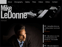 Tablet Screenshot of mikeledonne.net